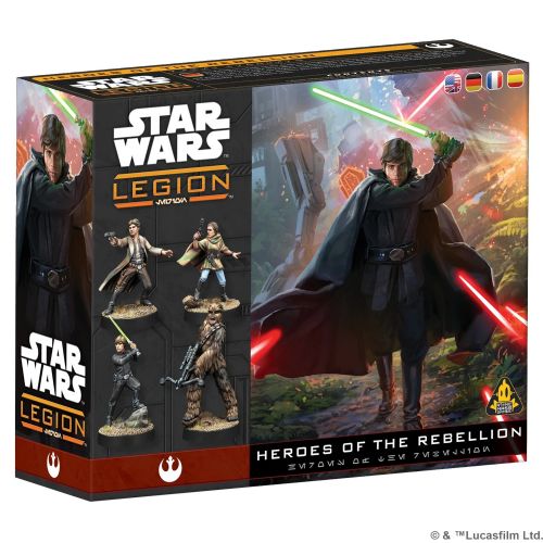 Star Wars Legion Heroes of the Rebellion Character Pack